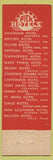 Matchbook Cover - Albert Pick Hotels Hotel Antlers Indianapolis IN