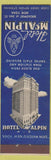 Matchbook Cover - Hotel McAlpin New York City