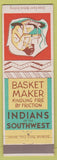 Matchbook Cover - Indians of the Southwest Basket Maker Mancos Colorado