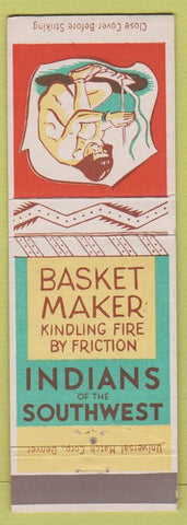 Matchbook Cover - Indians of the Southwest Basket Maker Mancos Colorado