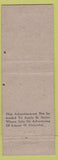Matchbook Cover - Upper Valley Package Store Liquor White Spur Beer El Paso TX