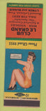 Matchbook Cover - Club Le Grand pinup St Louis MO