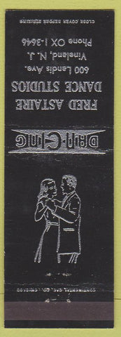 Matchbook Cover - Fred Astaire Dance Studios Vineland NJ