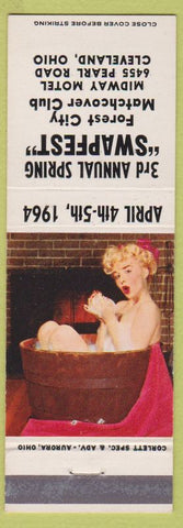 Matchbook Cover - Forest City Match Club Cleveland OH pinup