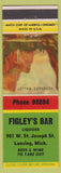 Matchbook Cover - Figley's Bar Lansing MI