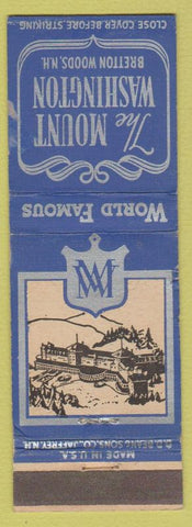 Matchbook Cover - Mount Washington Bretton Woods NH