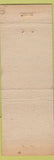 Matchbook Cover - The Villa Italian Food Pizza Cambridge Springs PA