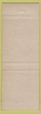 Matchbook Cover - Guil's restaurant NO TOWN Christmas