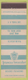 Matchbook Cover - Brass Rail Santa Monica CA