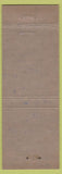 Matchbook Cover - Hotel Columbus Harrisburg PA