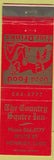 Matchbook Cover - The Country Squire Inn Newbury OH red
