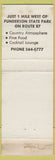 Matchbook Cover - The Country Squire Inn Newbury OH red