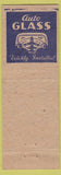 Matchbook Cover - Hite Glass Company Chattanooga TN pinup