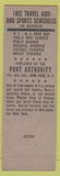 Matchbook Cover - New York Port Authority Lincoln Tunnel girlie