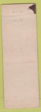 Matchbook Cover - Crystal Garden Albuquerque NM Federal full length