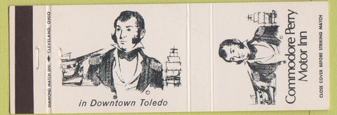 Matchbook Cover - Commodore Perry Motor Inn Toledo OH