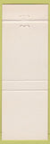 Matchbook Cover - Commodore Perry Motor Inn Toledo OH