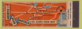 Matchbook Cover - Albert Pick Hotels 1939 New York World's Fair