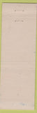 Matchbook Cover - United States Army Coast Artillery