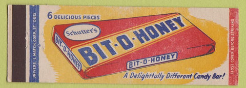 Matchbook Cover - Bit o Honey Candy