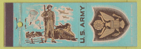 Matchbook Cover - United States Army