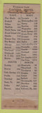 Matchbook Cover - Capitol Hotel Cheyenne WY
