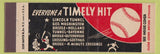 Matchbook Cover - New York Port Authority baseball