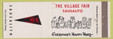 Matchbook Cover - Village Fair Sausalito CA