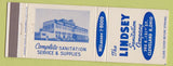 Matchbook Cover - Lindsey Sanitation Cleveland OH