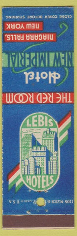 Matchbook Cover - Hotel New Imperial Niagara Falls NY