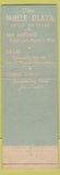 Matchbook Cover - White Plaza Hotels San Antonio Dallas Corpus Christi TX