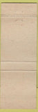 Matchbook Cover - Duluth South Shore and Atlantic Railroad WEAR