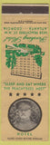 Matchbook Cover - Pershing Hotel Atlanta GA WEAR