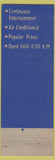 Matchbook Cover - Preview Cocktail Lounge Chicago IL girlie