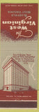 Matchbook Cover - West Virginian Hotel Bluefield WV