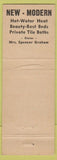 Matchbook Cover - Motel Oakland MD