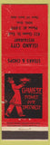 Matchbook Cover - Island City Chinese Restauarnt Sault Ste Marie ON