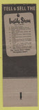 Matchbook Cover - Betty Rose Women's Clothes The Union Lordsburg NM