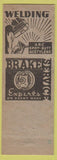 Matchbook Cover - Joseph Hyatt Garage Seneca Falls NY WEAR
