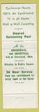 Matchbook Cover - Watson's Motor Hotel Cleveland OH WORN