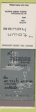 Matchbook Cover - Thew Town House Fargo ND