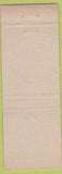 Matchbook Cover - McGehee Hotel Little Rock AR