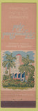 Matchbook Cover - Hollywood Beach Hotel Hollywood FL