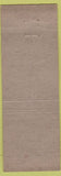 Matchbook Cover - Kansas City Southern Line Railroad