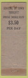 Matchbook Cover - George Washington Hotel New York City WEAR