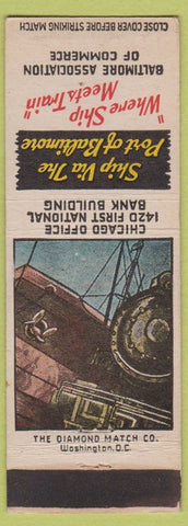 Matchbook Cover - Port Of Baltimore MD