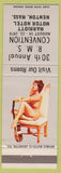 Matchbook Cover - RMS Convention 1970 Newton MA Republic Match Pinup