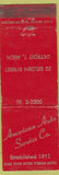 Matchbook Cover - American Auto Service Detroit MI WEAR