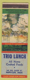 Matchbook Cover - Trio Lunch Randolph MA
