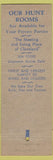 Matchbook Cover - Kornman's Restaurant Cleveland OH lobster